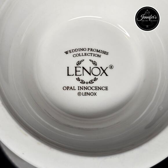 Lenox Wedding Promises Opal Innocence Candle Votive Holders - Picture 5 of 7